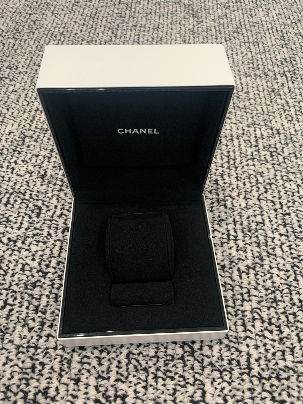 Chanel Black And White Watch Presentation Box